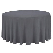 Hotel Table Luxury Linens Look white Polycotton Tablecloth